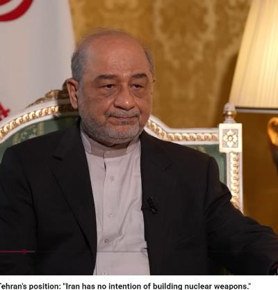 Intervista dell’Ambasciatore della Repubblica Islamica dell’Iran a Roma con Vision TV